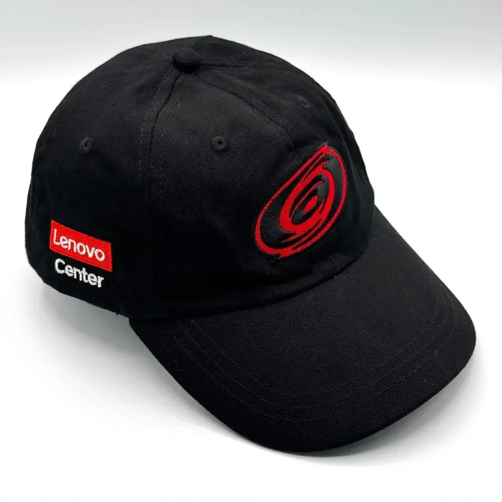 Carolina Hurricanes Hat Cap Strap Back Black NHL Hockey 2024 Opening Night Promo